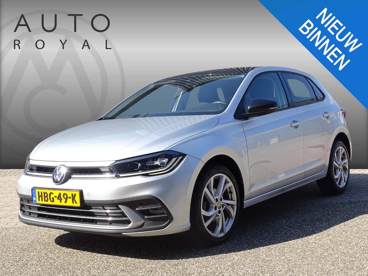 Volkswagen Polo - 1.0 TSI R-Line AUTOMAAT-DSG|LED KOPLAMEN IQ|LED ACHTERLICHTEN IQ| NAVIGATIE|ACHTERUIT RIJ - AutoWereld.nl