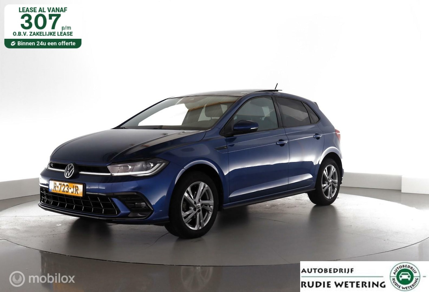 Volkswagen Polo - 1.0 TSI R-Line panorama|led|nav|cam|dab|ecc|lmv16 - AutoWereld.nl
