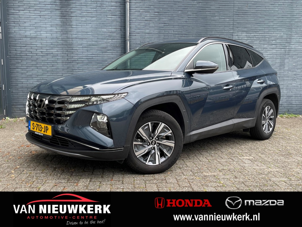 Hyundai Tucson - 1.6 T-GDi HEV 230pk Automaat Comfort | Navi & Carplay | Cruisecontrol | Dodehoeksensoren | - AutoWereld.nl