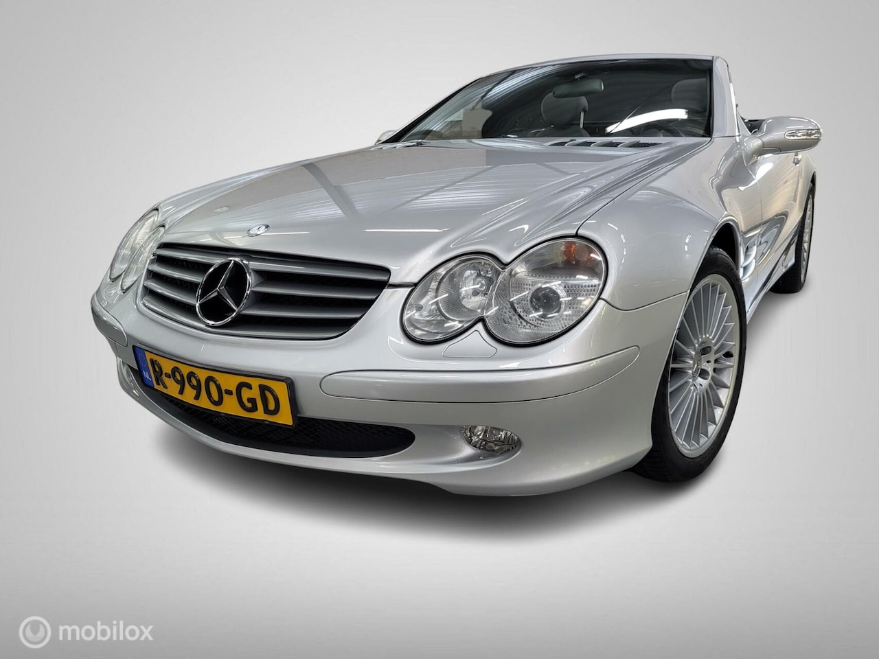 Mercedes-Benz SL-klasse Cabrio - 500 R230 Slechts 52.000km Topstaat! 500SL - AutoWereld.nl