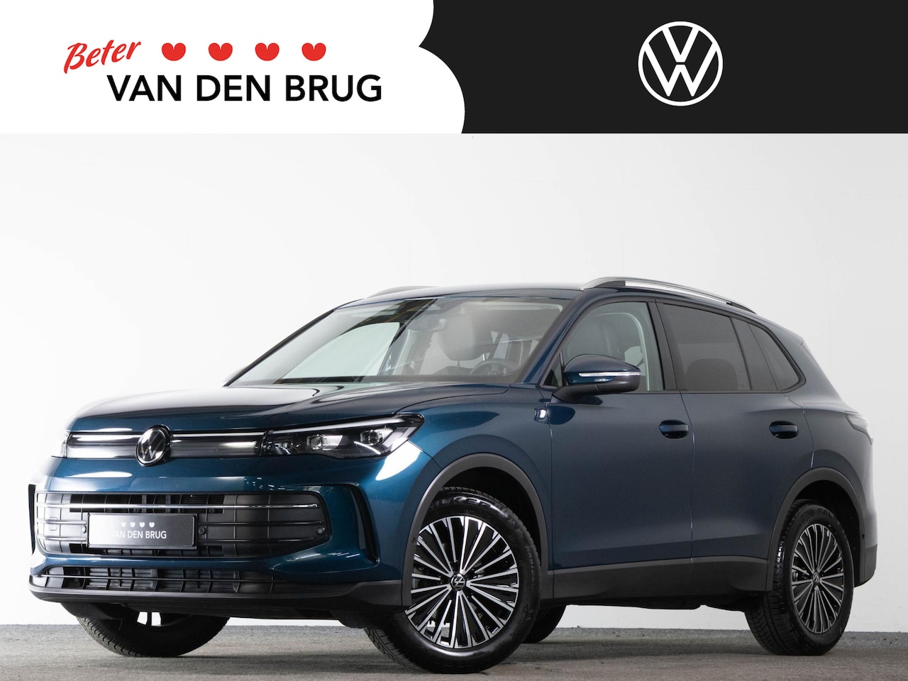 Volkswagen Tiguan - AUTOMAAT 1.5 eTSI 130 PK Life Edition | LED | Trekhaak | Navigatie | Side Assist | Achteru - AutoWereld.nl