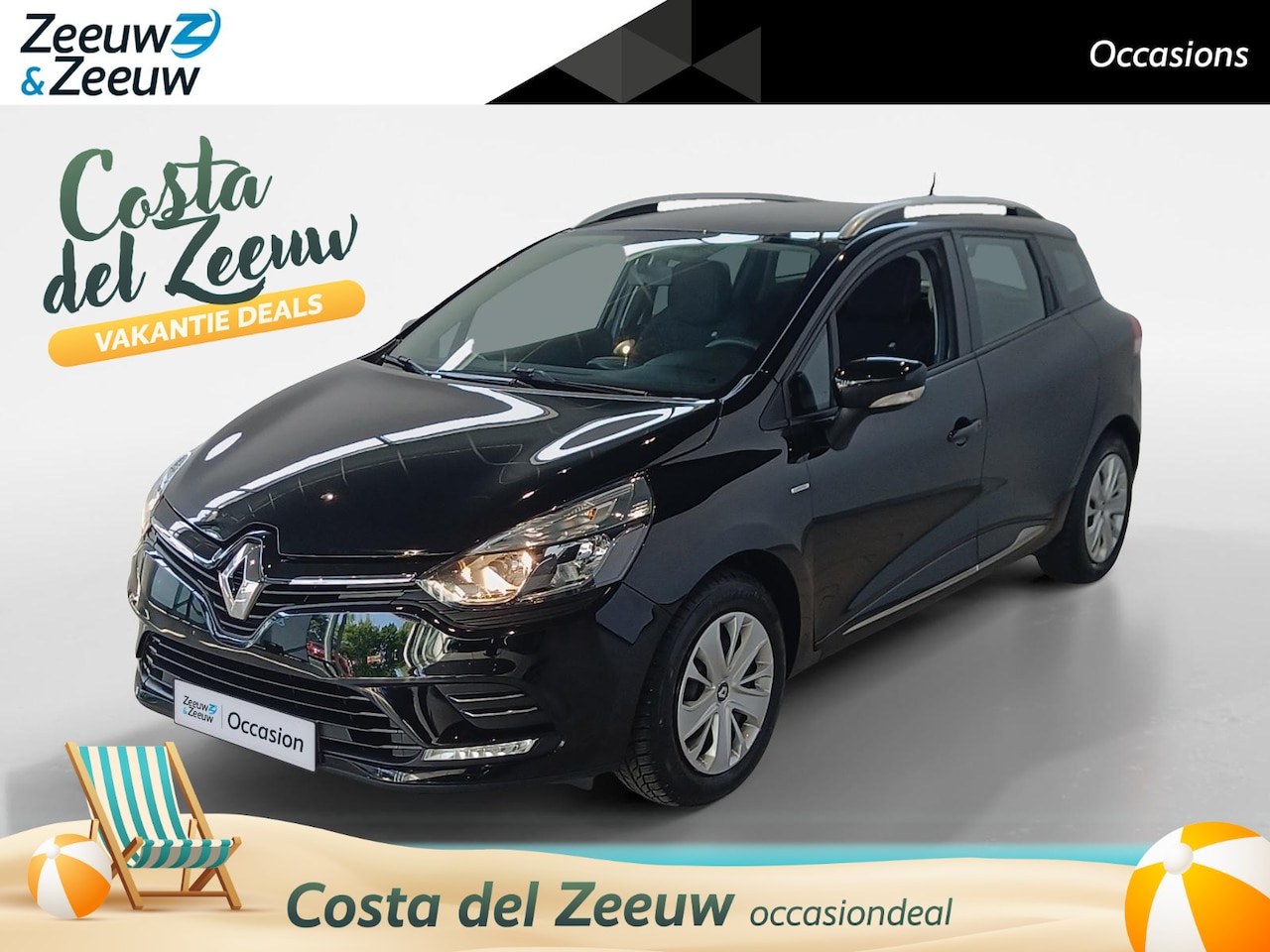 Renault Clio Estate - *Bluetooth*Airco*Trekhaak*Cruise Control*Nette auto! - AutoWereld.nl
