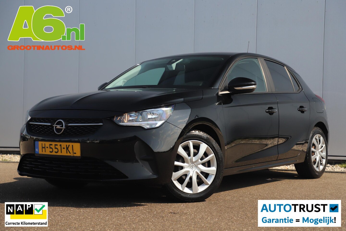 Opel Corsa - 1.2 Edition 102PK Carplay Android Navigatie Airco Cruise Control Rijstrooksensor Getint Gl - AutoWereld.nl