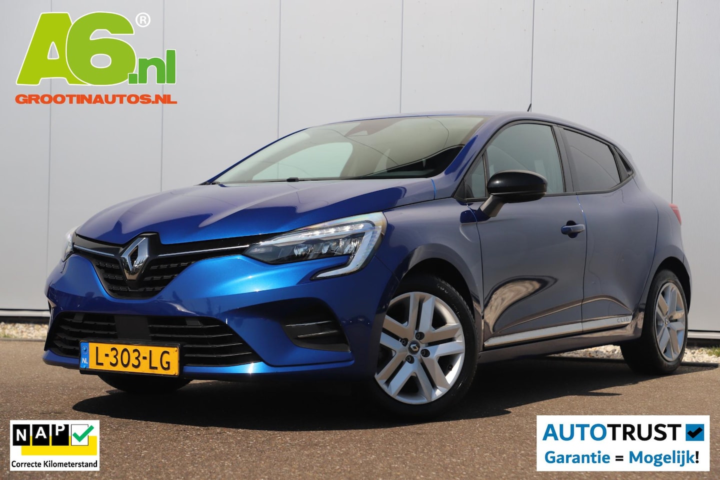 Renault Clio - 1.0 TCe Zen Navigatie Carplay Android Keyless LED Clima Cruise Control Parkeersensor Rijst - AutoWereld.nl