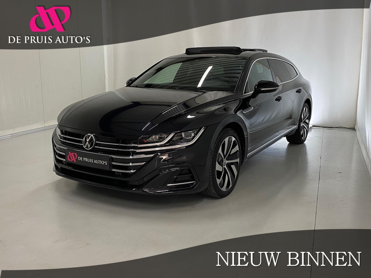 Volkswagen Arteon Shooting Brake - 1.4 TSI eHybrid R-Line 360° Camera Pano Trekhaak ACC Leer Memory 19inch IQlight Matrix Led - AutoWereld.nl