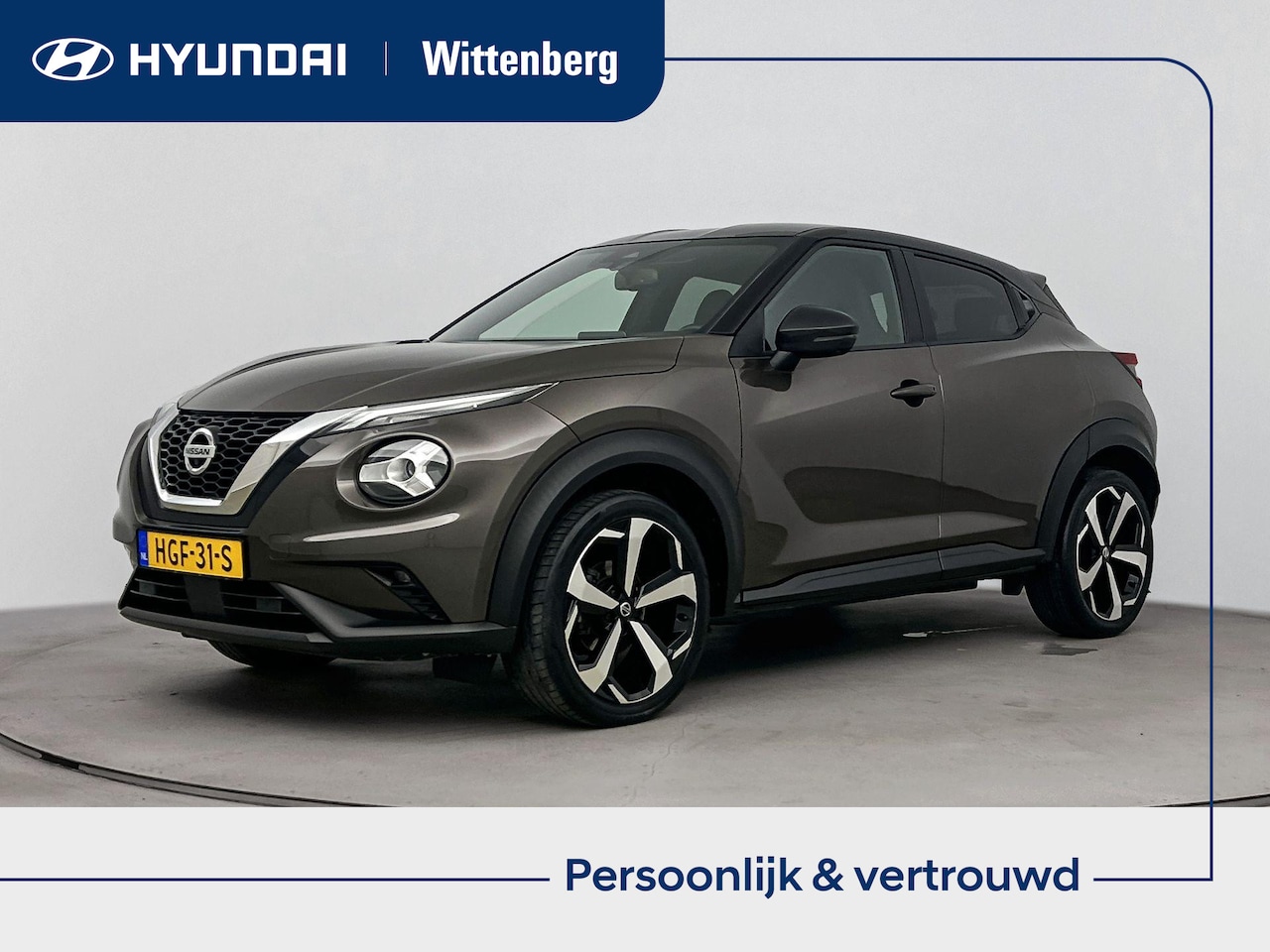 Nissan Juke - 1.0 DIG-T Tekna | Stoelverwarming | All Season banden | 360 Camera | Adaptive cruise | Two - AutoWereld.nl