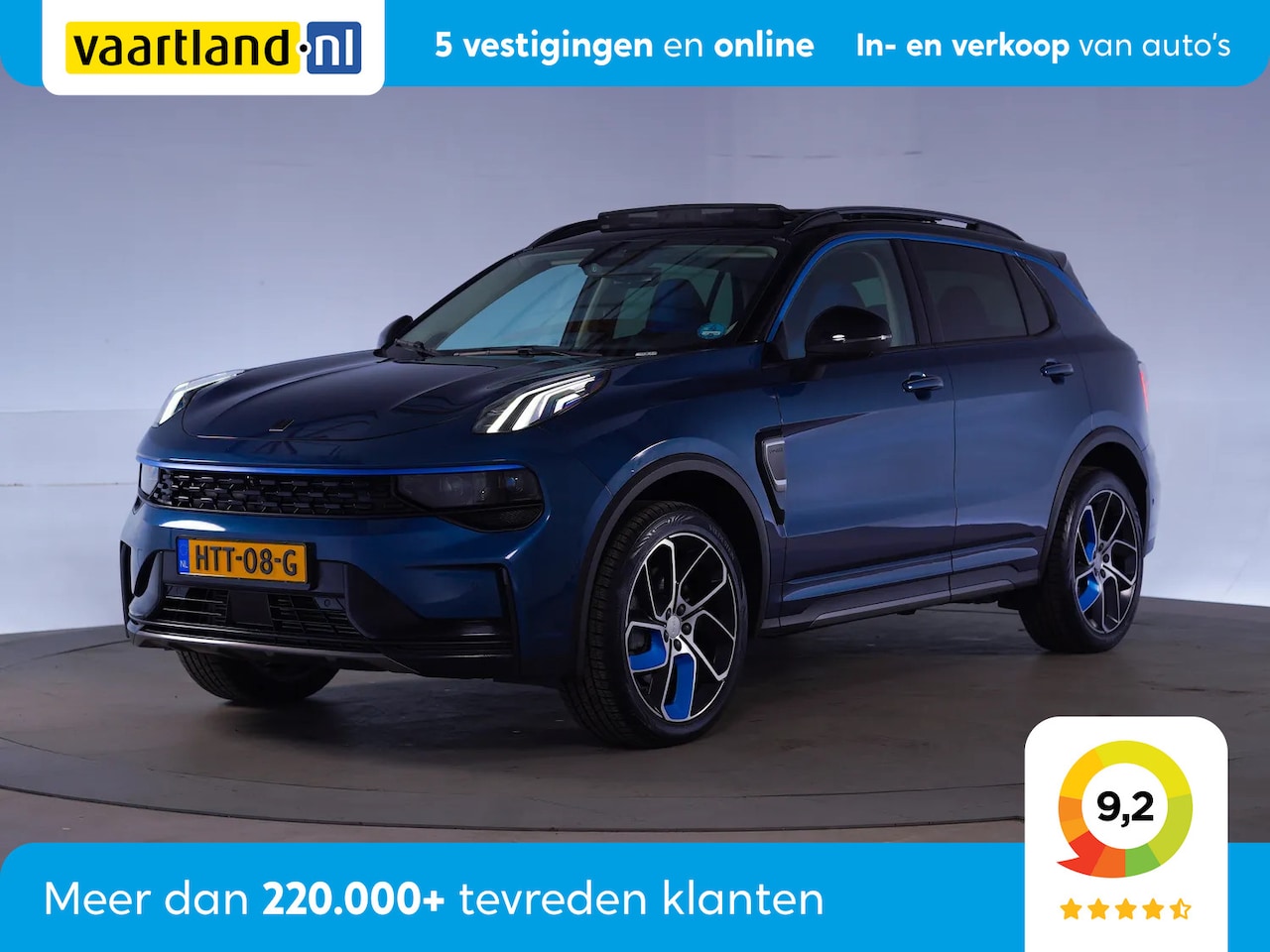 Lynk & Co 01 - 1.5 PHEV [ Panorama Navi 360°-Camera Keyless ] - AutoWereld.nl