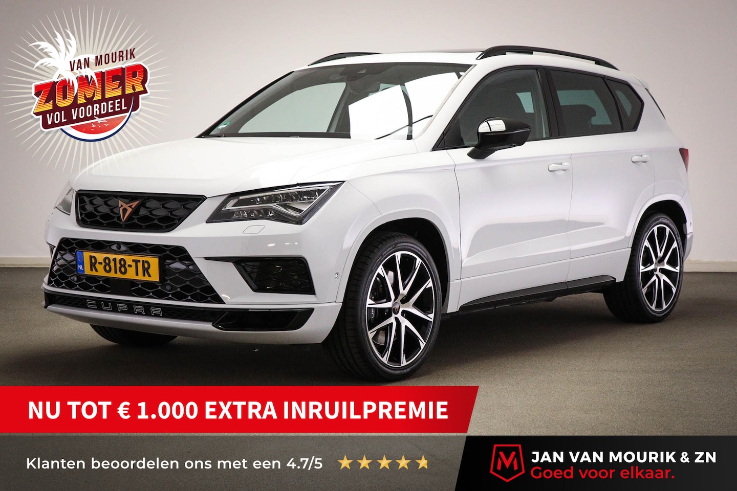 CUPRA Ateca - 2.0 TSI 4DRIVE | TECHNOLOGY / WINTER / BEATS- PACK | VOORRUIT VERWARMING | DAB | PANORAMAD - AutoWereld.nl