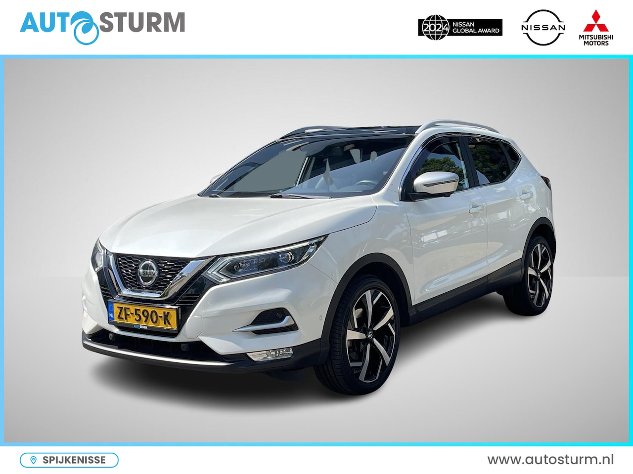 Nissan Qashqai - 1.3 DIG-T Tekna + - AutoWereld.nl