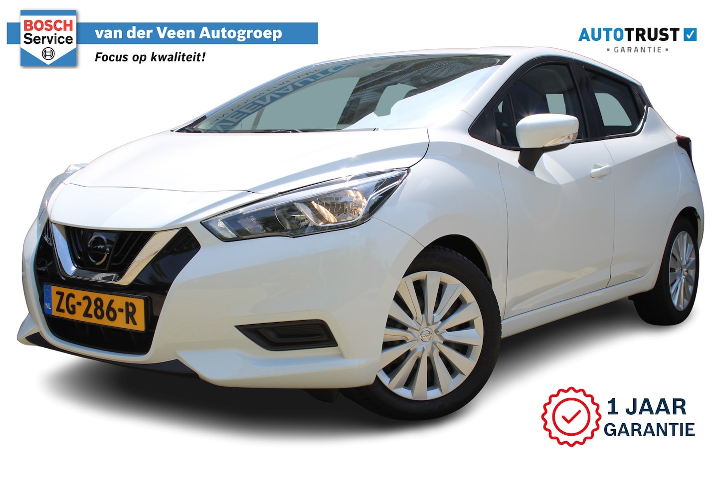 Nissan Micra - 1.0 IG-T Acenta 101PK | Incl. 12 maanden Garantie | Airco | Cruise controle | DAB | Apple - AutoWereld.nl
