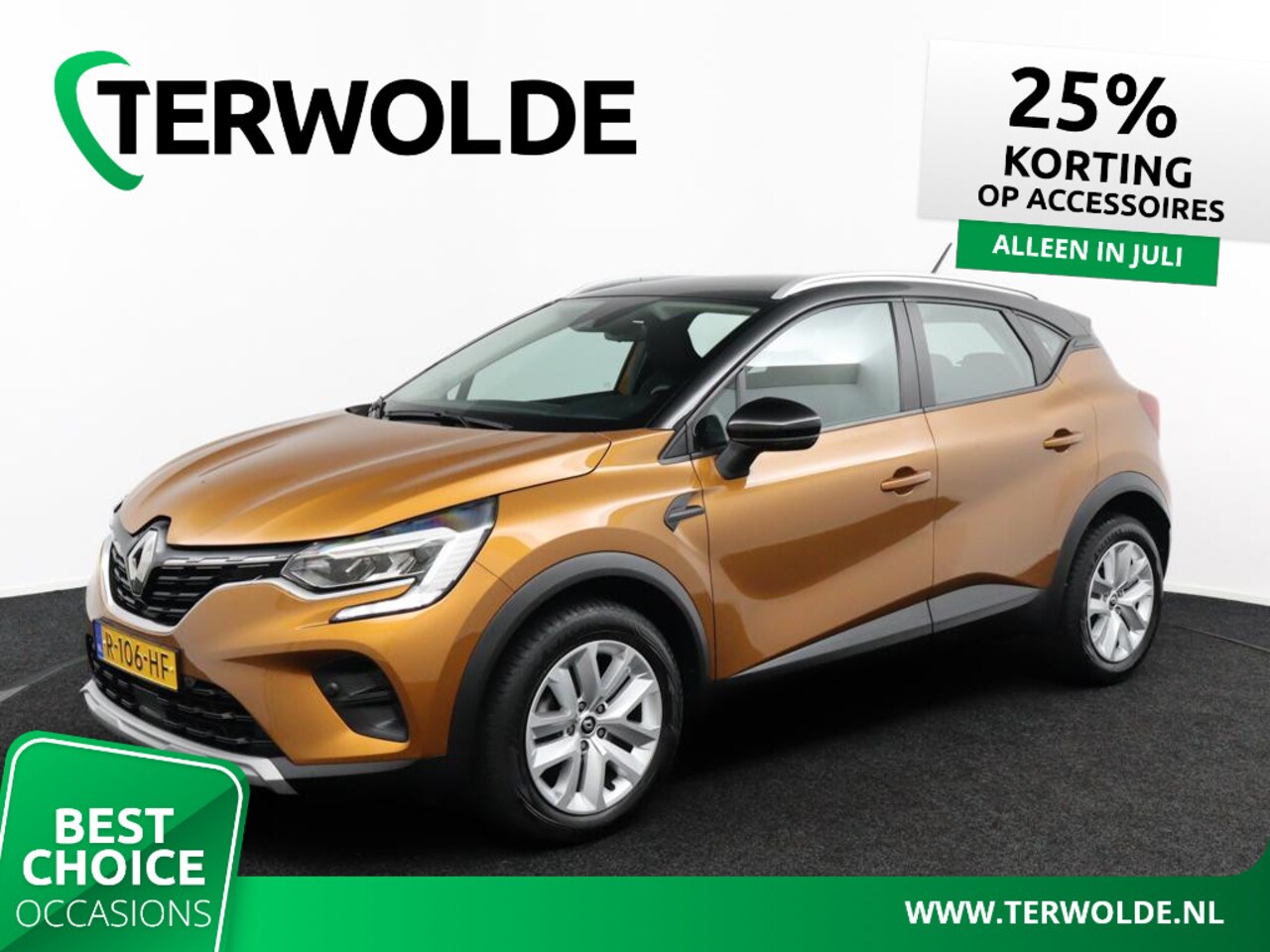 Renault Captur - TCe 90 GPF Zen | Navigatie | Achteruitrijcamera | Parkeersensoren voor & achter | Airco | - AutoWereld.nl