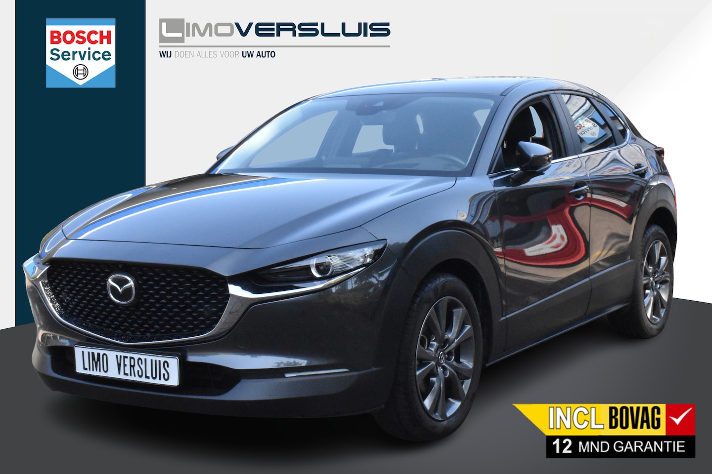 Mazda CX-30 - 2.0 e-SkyActiv-X M Hybrid Luxury Leder | Stuur/Stoelverwarming | Bose Audio | 12 mnd BOVAG - AutoWereld.nl