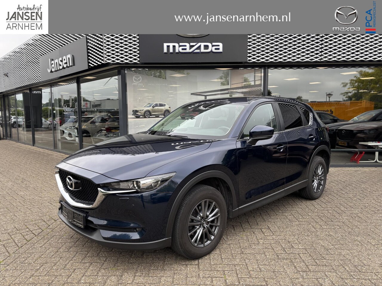 Mazda CX-5 - 2.0 SkyActiv-G 165 Comfort 2.0 SkyActiv-G 165 Comfort , Apple Carplay, Cruise, Clima, PDC, LKA, LMV 17 Inch, Stuur/St - AutoWereld.nl