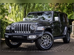 Jeep Wrangler Unlimited - 4xe 380 Overland Sky One Softtop Trekhaak Adaptive Cruise