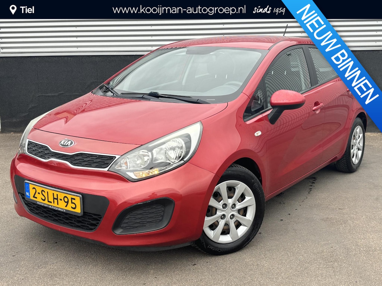 Kia Rio - 1.2 CVVT Comfort Pack Airco, 5-deurs, Nieuw geleverd en onderhouden, Centrale deurvergrend - AutoWereld.nl