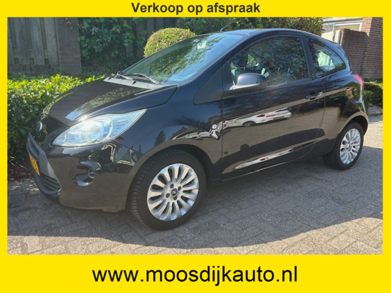 Ford Ka - 1.2 Cool&Sound Airco/ Orig NL auto/ met NAP/ Nw-APK/ Verkoop alleen op afspraak 06-5322643 - AutoWereld.nl