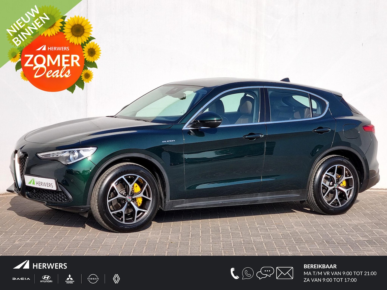 Alfa Romeo Stelvio - 2.0 T AWD Super Q4 Automaat / Lederen Bekleding / Cruise Control Adaptief / Elektr. Achter - AutoWereld.nl