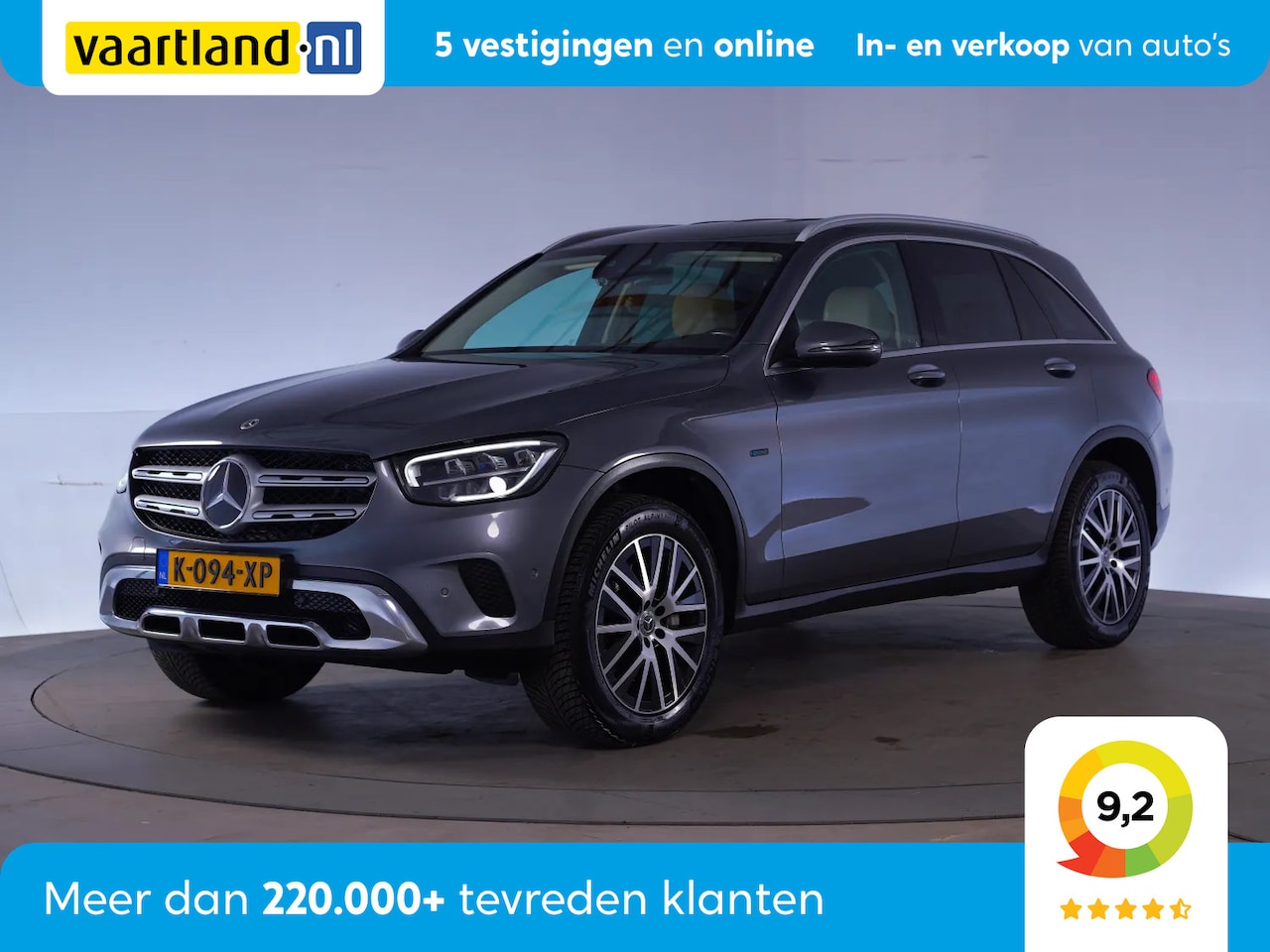 Mercedes-Benz GLC-klasse - 300e 4MATIC Luxury Aut. [ Adapt.cruise Leder Navi Digi-Dash ] - AutoWereld.nl