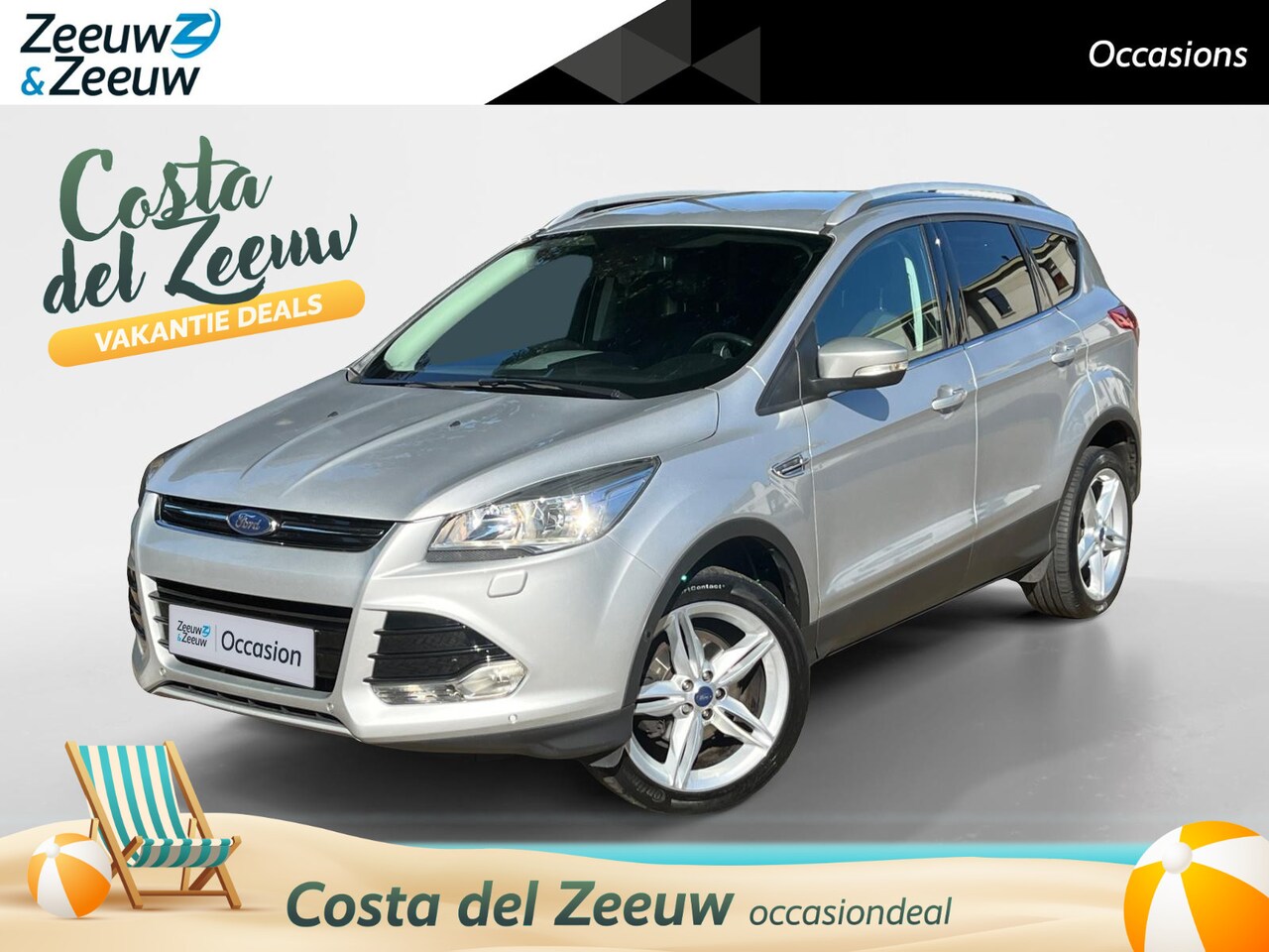 Ford Kuga - 1.5 Titanium 150PK | Camera | Trekhaak (2000kg trekgewicht) | Sony | Navigatie | Stoel- en - AutoWereld.nl