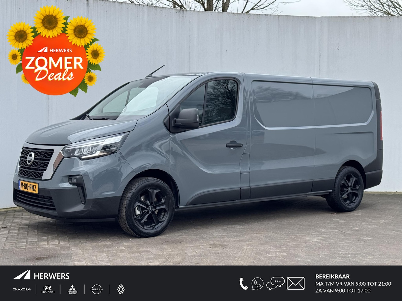 Nissan Primastar - 2.0 dCi 150 L2H1 Acenta / Parkeersensoren Achter / Trekhaak (2500 KG) / Airco / DAB Radio - AutoWereld.nl