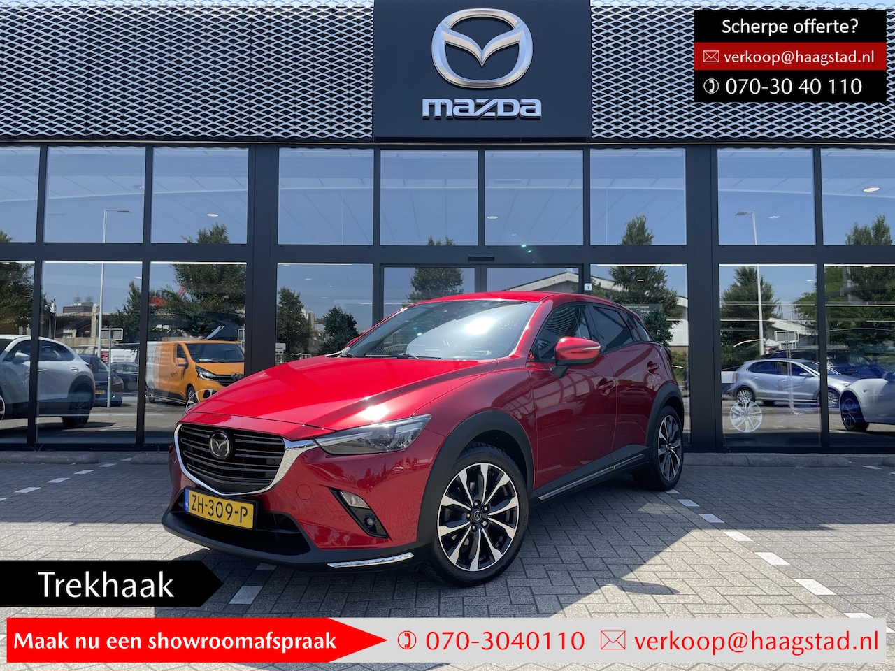 Mazda CX-3 - 2.0 SkyActiv-G 120 GT-M 1e Eigenaar / Dealer Onderhouden / Trekhaak - AutoWereld.nl