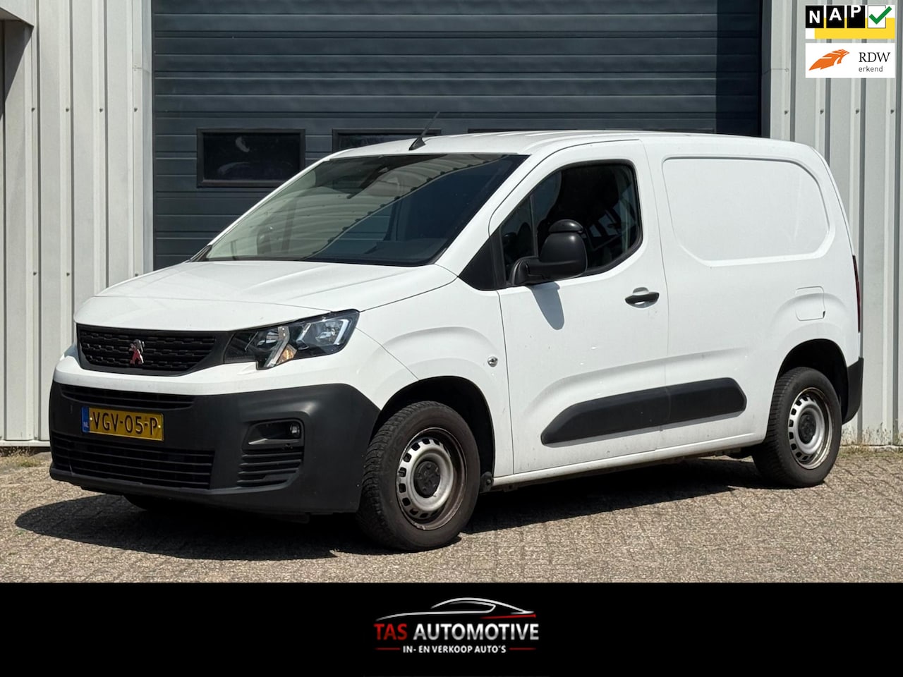 Peugeot Partner - 1.5 BlueHDI Premium AIRCO / CRUISE / NAP - AutoWereld.nl