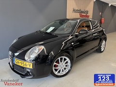 Alfa Romeo MiTo - 0.9 TwinAir Exclusive|Bruin leder|NAV|17''|Volledig onderhouden