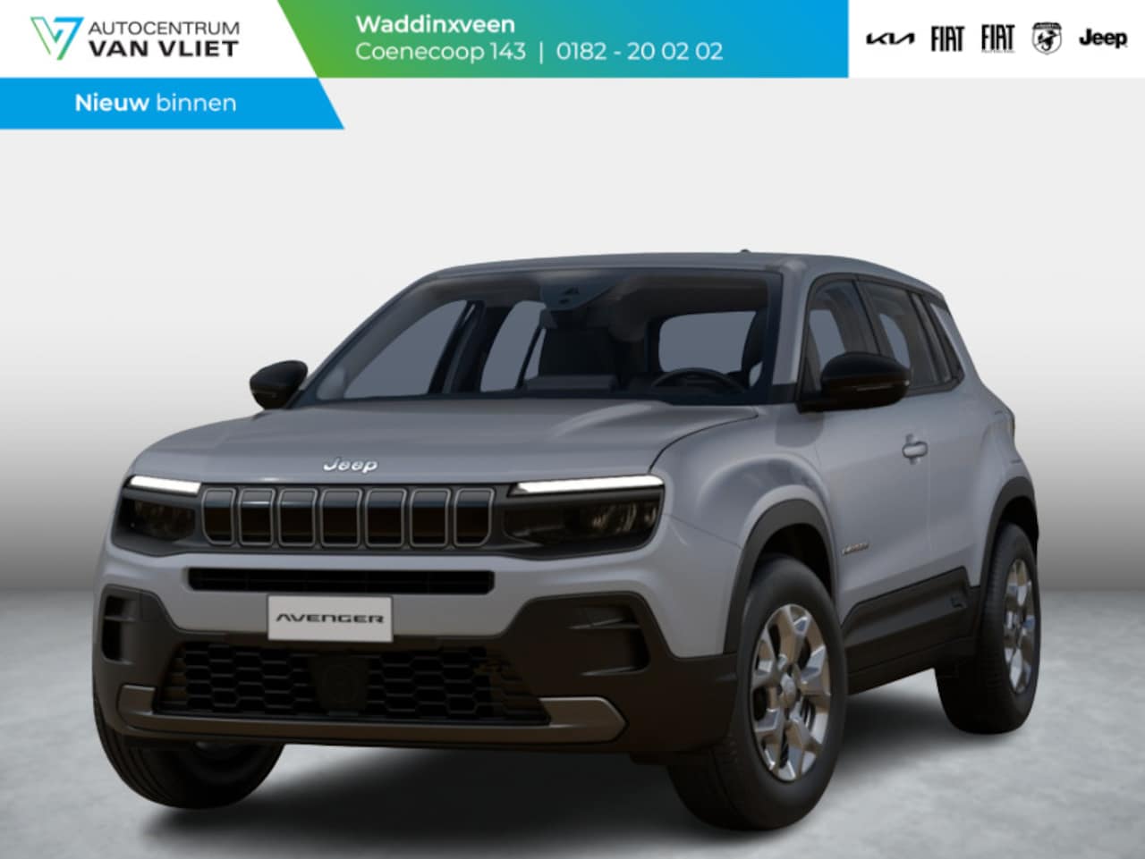 Jeep Avenger - Longitude 54 kWh | Pack Winter | Storm Grey | Uit voorraad leverbaar ! - AutoWereld.nl