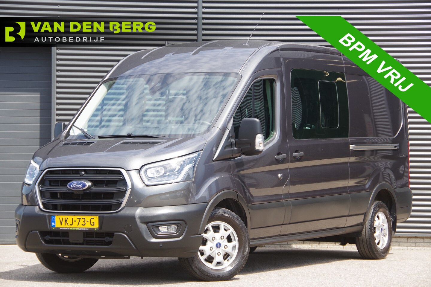 Ford Transit - 350 2.0 TDCI L3H2 DC-5P, XENON, 2X SCHUIFDEUR, TREKHAAK, ADAPT. CRUISE, STANDKACHEL, CAMER - AutoWereld.nl