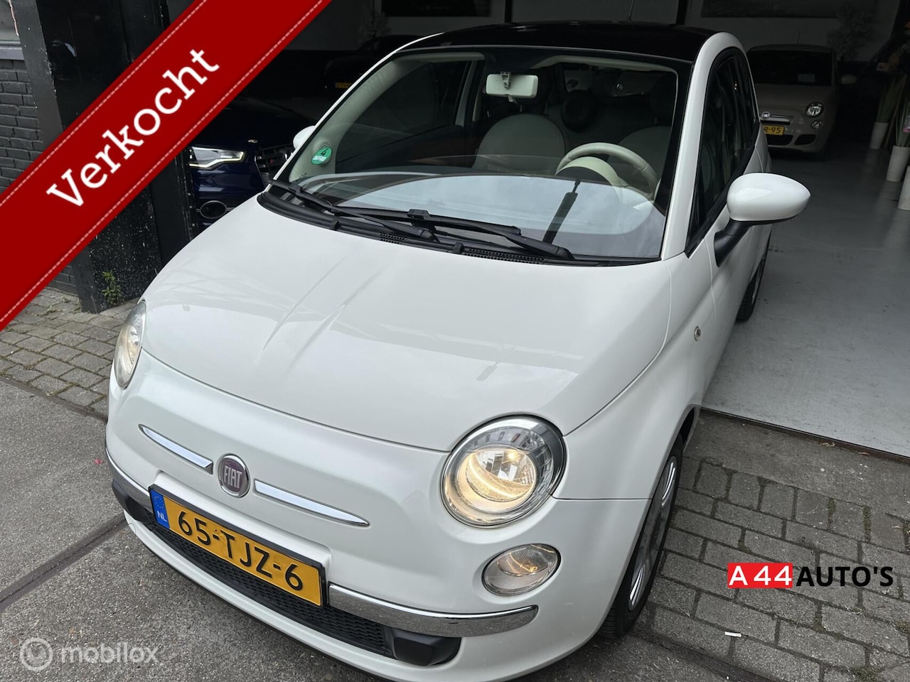 Fiat 500 - 0.9 TwinAir Turbo Lounge*PANO*Met slechts 93902KM* - AutoWereld.nl