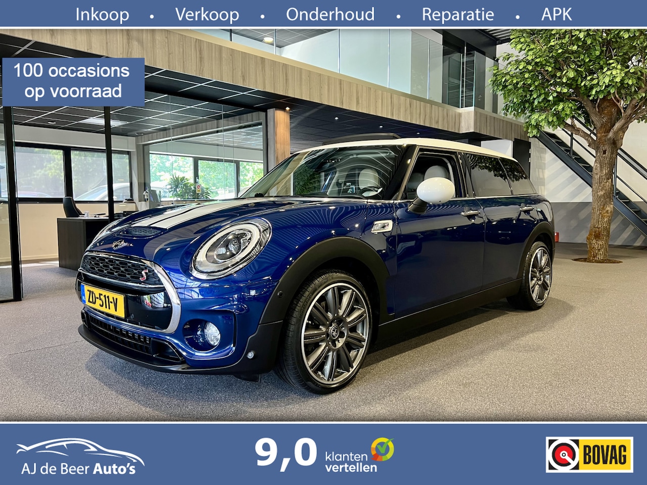 MINI Clubman - Mini 2.0 Cooper S Chili Serious Business Panorama | Harman Kardon | LED | Leder | Camera - AutoWereld.nl