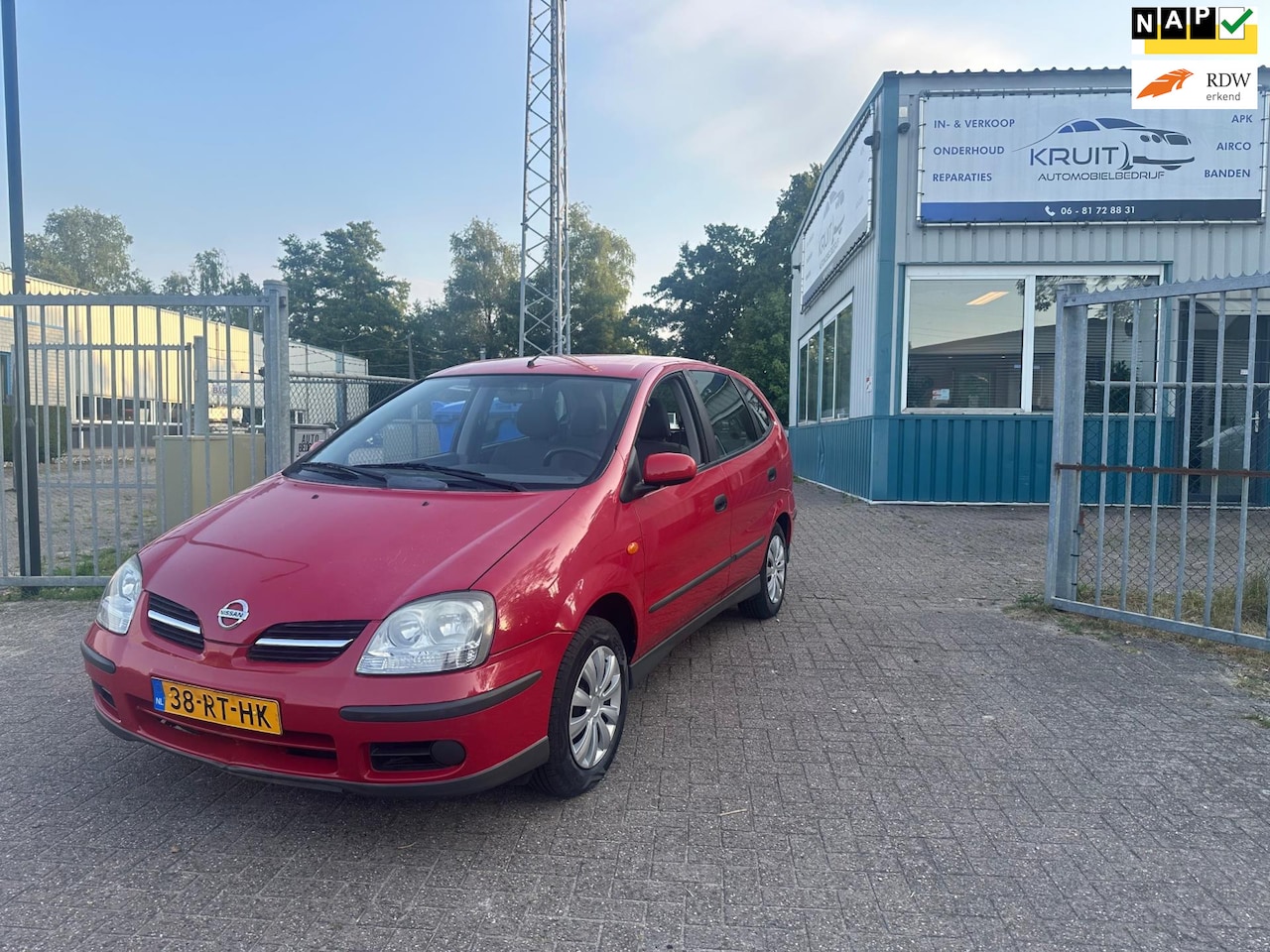 Nissan Almera Tino - 1.8 Visia 47.000KM NAP! AIRCO! APK 06-26! - AutoWereld.nl