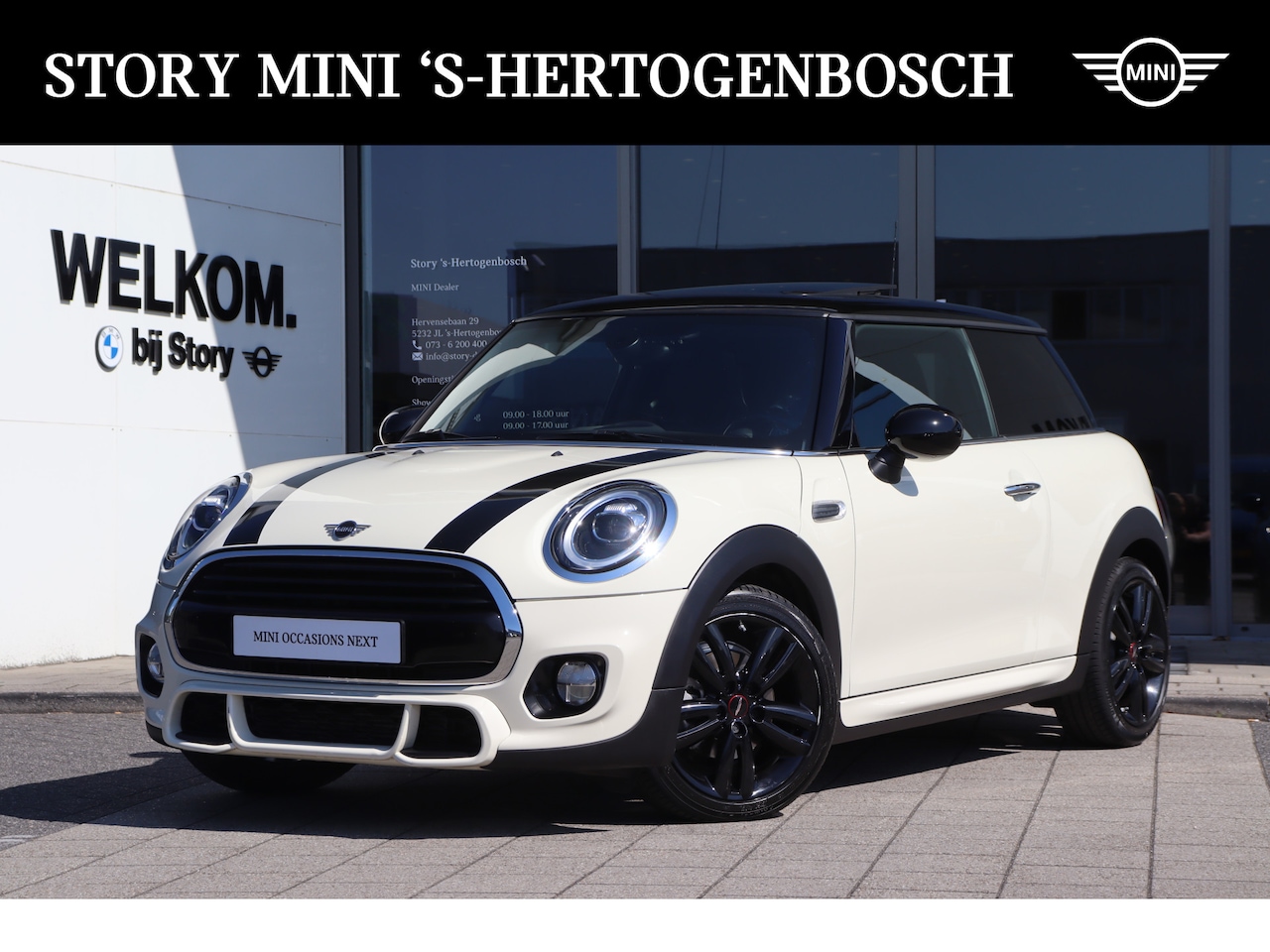 MINI John Cooper Works - Hatchback JCW / Panoramadak / JCW Sportstoelen / LED / Comfort Access / Stoelverwarming / - AutoWereld.nl