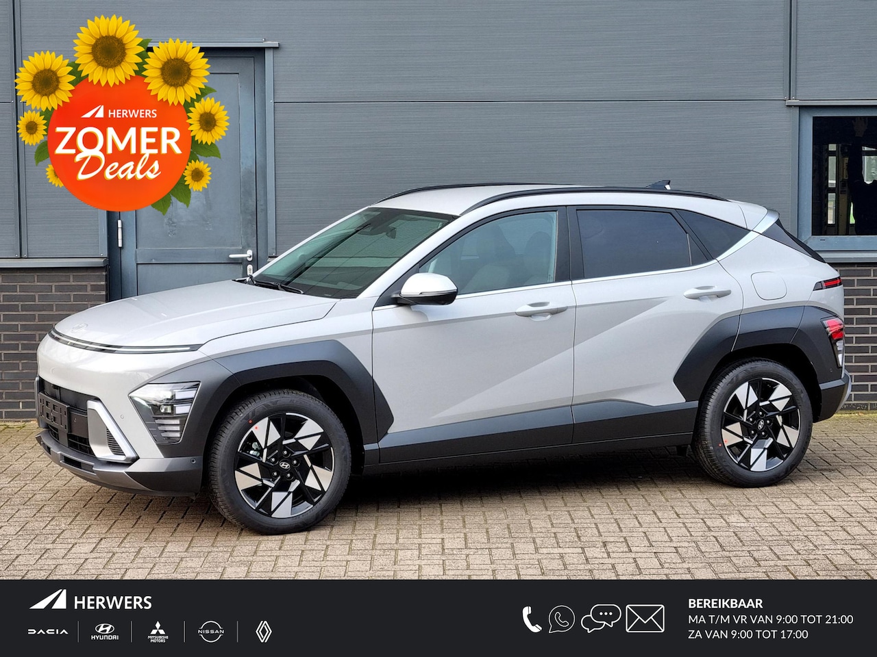 Hyundai Kona - 1.6 GDI HEV Premium / €3500,- Voordeel Op Nieuwprijs / Rijklaarprijs / Direct Leverbaar - AutoWereld.nl