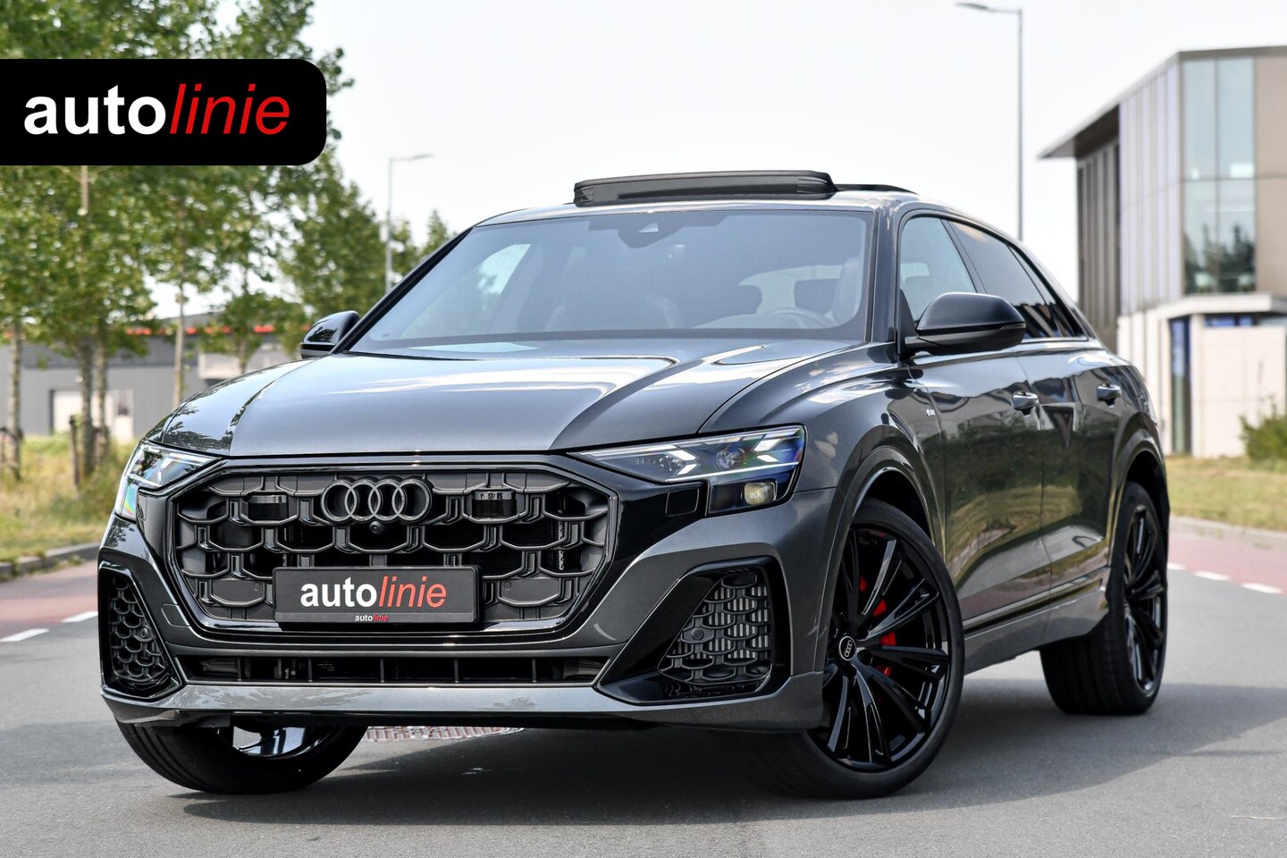 Audi Q8 - 60 TFSI e quattro Pro Line S Competition. RS Zetels, 4W sturing, Softclose, Pano, Laser, B - AutoWereld.nl