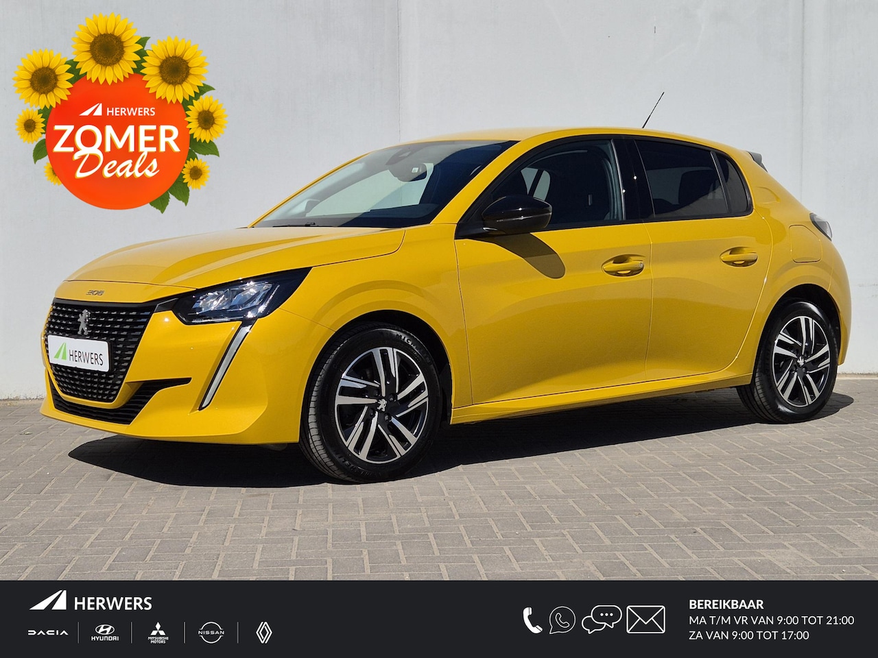 Peugeot 208 - 1.2 100pk Allure / Stoelverwarming / Keyless Entry/Start / Rondomzicht camera / Navigatie - AutoWereld.nl