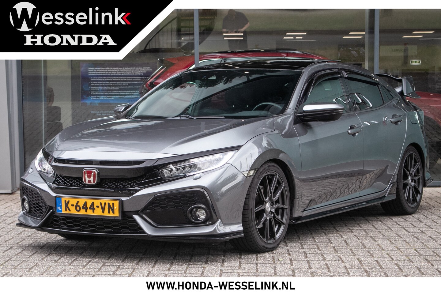 Honda Civic - 1.5 i-VTEC Sport Plus All-in rijklaarprijs | Schuifdak | 220 pk | Verlaagd - AutoWereld.nl