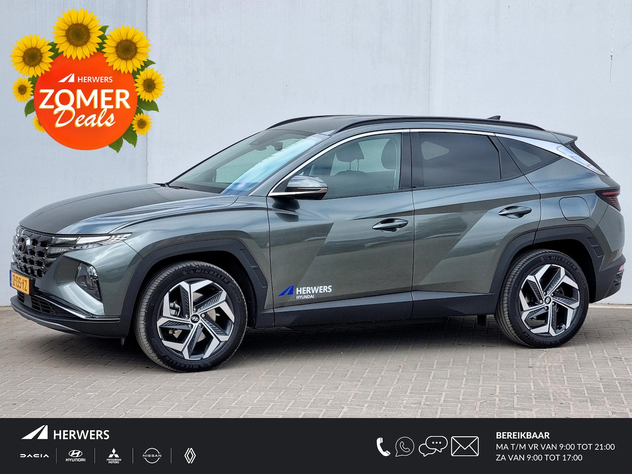Hyundai Tucson - 1.6 T-GDI PHEV Comfort Smart 4WD /  Navigatie + Apple Carplay/Android Auto / Climate Contr - AutoWereld.nl