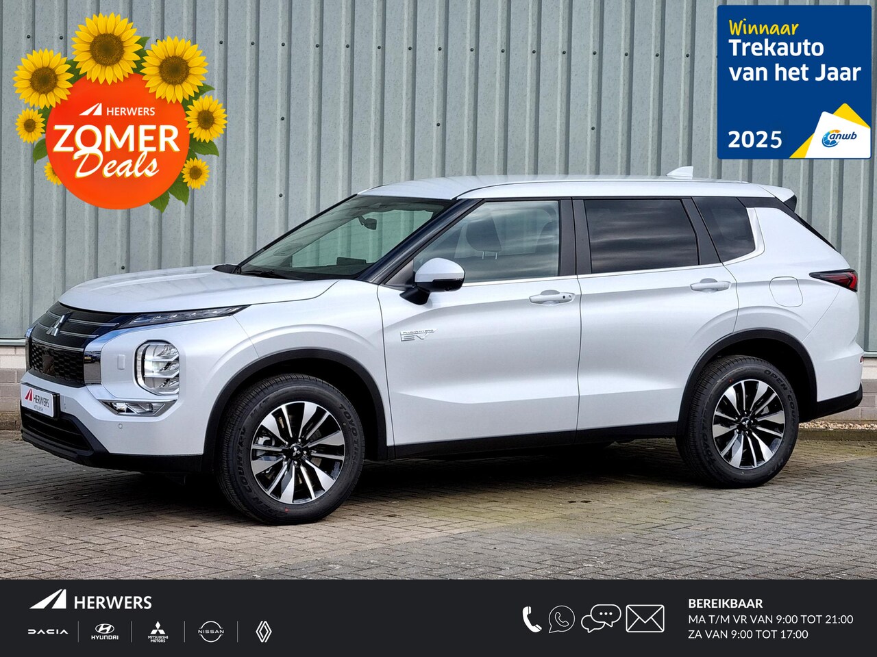 Mitsubishi Outlander - 2.4 PHEV Intense / €3000,- Voordeel Op Nieuwprijs / Nieuw Model 2025 / Elektrische Range 8 - AutoWereld.nl