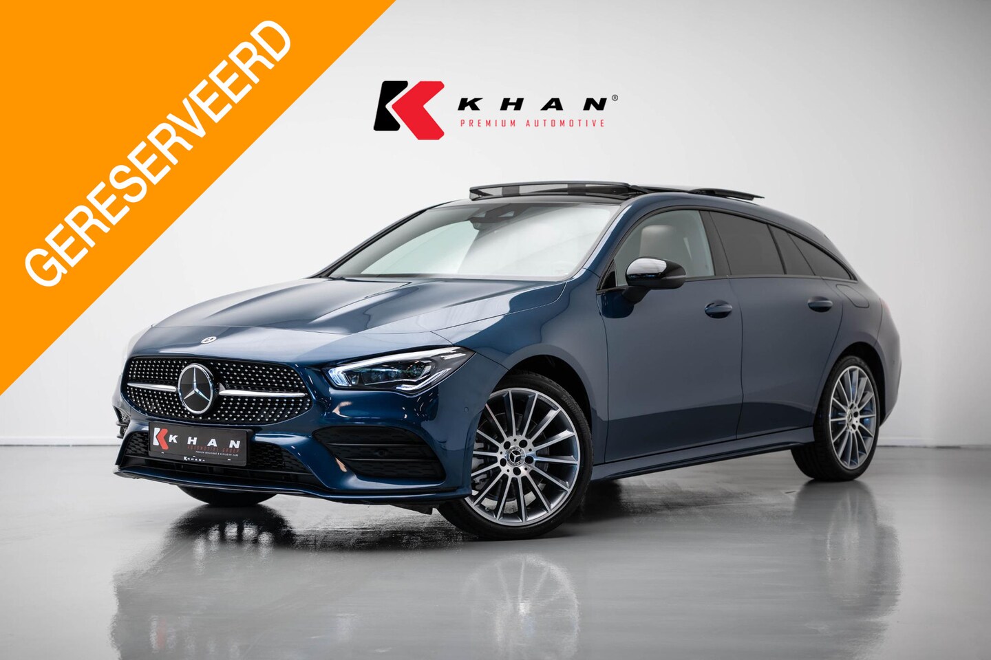 Mercedes-Benz CLA-klasse Shooting Brake - CLA250 e AMG Line |Pano|Leder|Ambient|Trekhaak|Adaptive| - AutoWereld.nl
