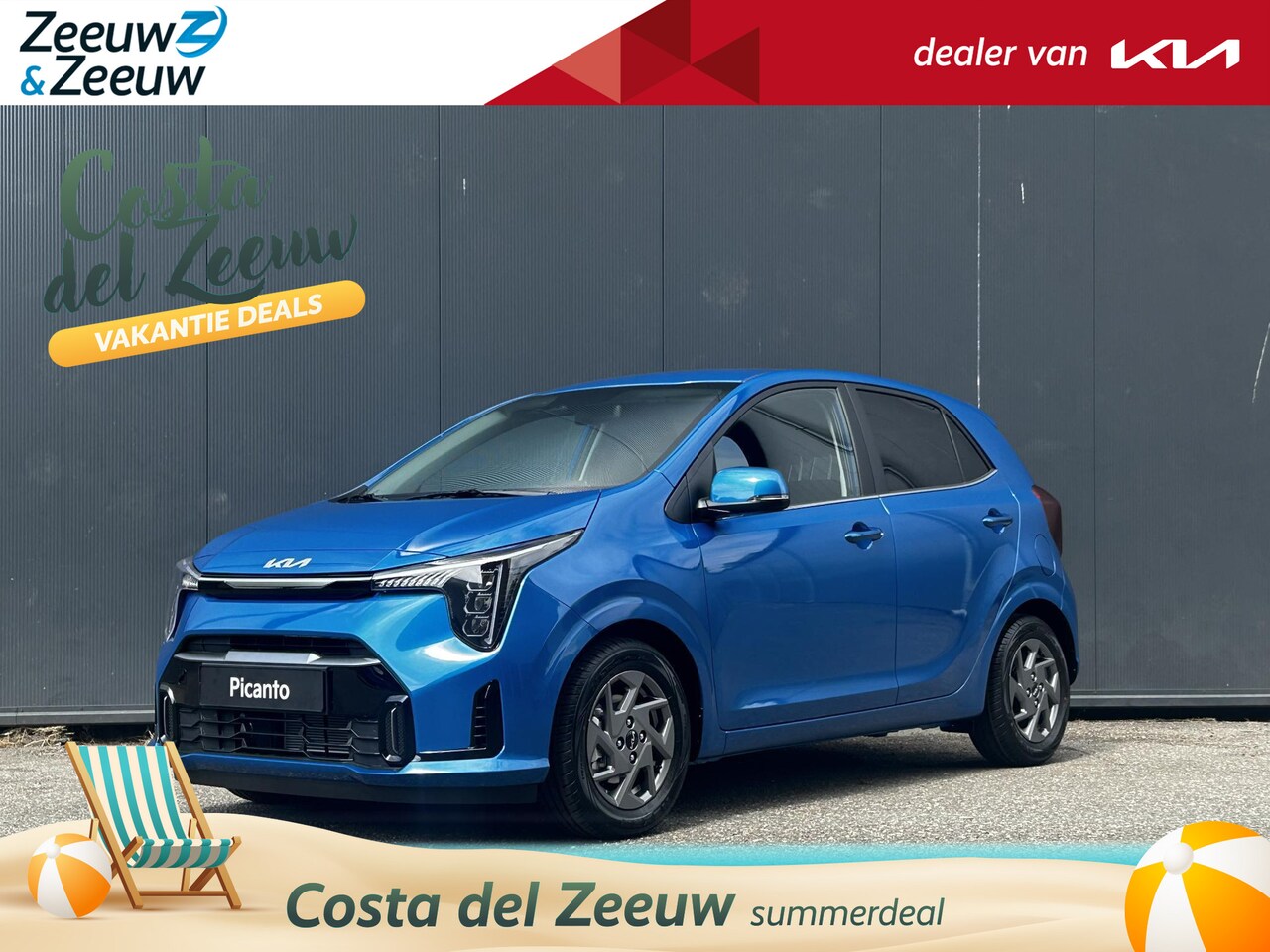 Kia Picanto - 1.0 DPI DynamicPlusLine PRIVATE LEASE NU VANAF € 334.- PER MAAND | Parkeersensoren achterz - AutoWereld.nl