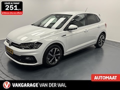 Volkswagen Polo - 1.0 TSi R-Line Automaat-Adapt.Cr.contr-Navigatie-Clima-Carplay-Parkeersensoren-Lm16''velge