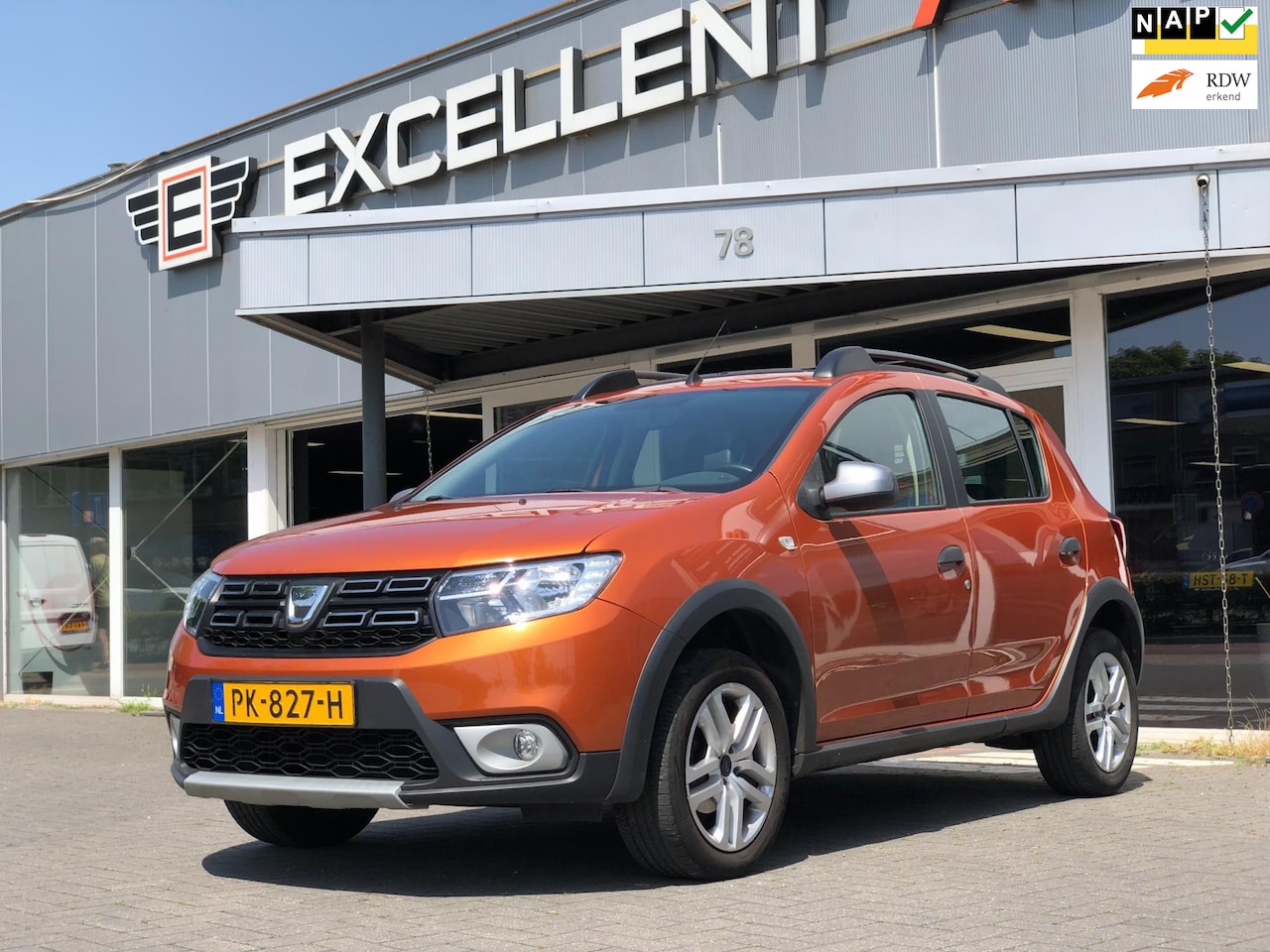 Dacia Sandero Stepway - 0.9 TCe SL Stepway-Navi-Automaat - AutoWereld.nl