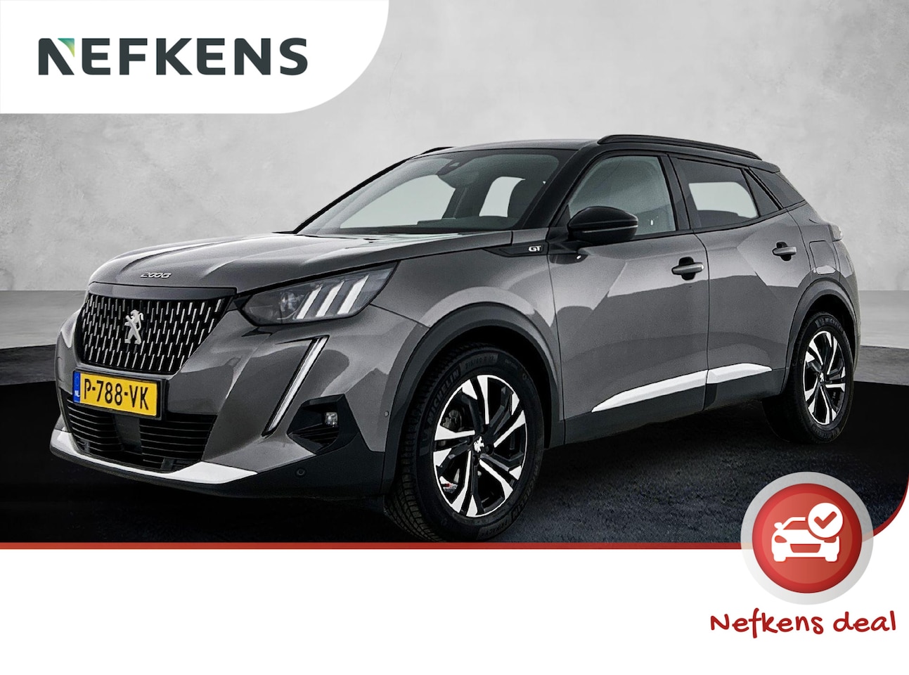 Peugeot 2008 - 1.2 PureTech GT 130pk Automaat | Climate Control | Airco | Navigatie | Cruise Control | Ac - AutoWereld.nl