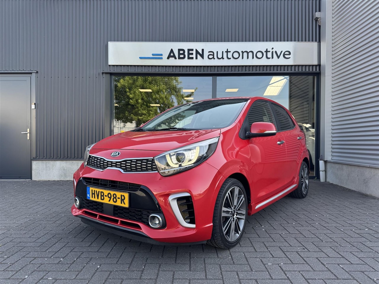 Kia Picanto - 1.2 CVVT GT-Line 1.2 cvvt 84PK GT-Line (LEDER|NAVI|CAMERA|WINTER PACK) - AutoWereld.nl