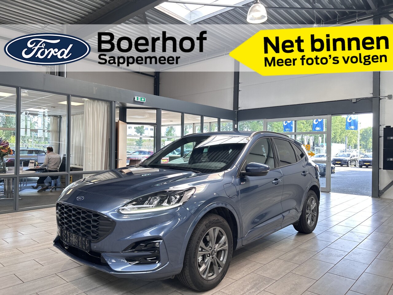 Ford Kuga - 2.5 PHEV 225 pk ST-Line | Winter Pack | Camera | Keyless | LED | Clima | Cruise | Apple/An - AutoWereld.nl