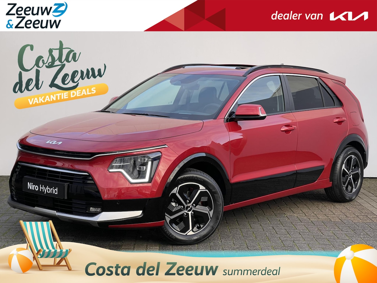 Kia Niro - 1.6 GDi Hybrid DynamicPlusLine | *Niet op voorraad* | Incl. €2.750 actiekorting |  Navi | - AutoWereld.nl
