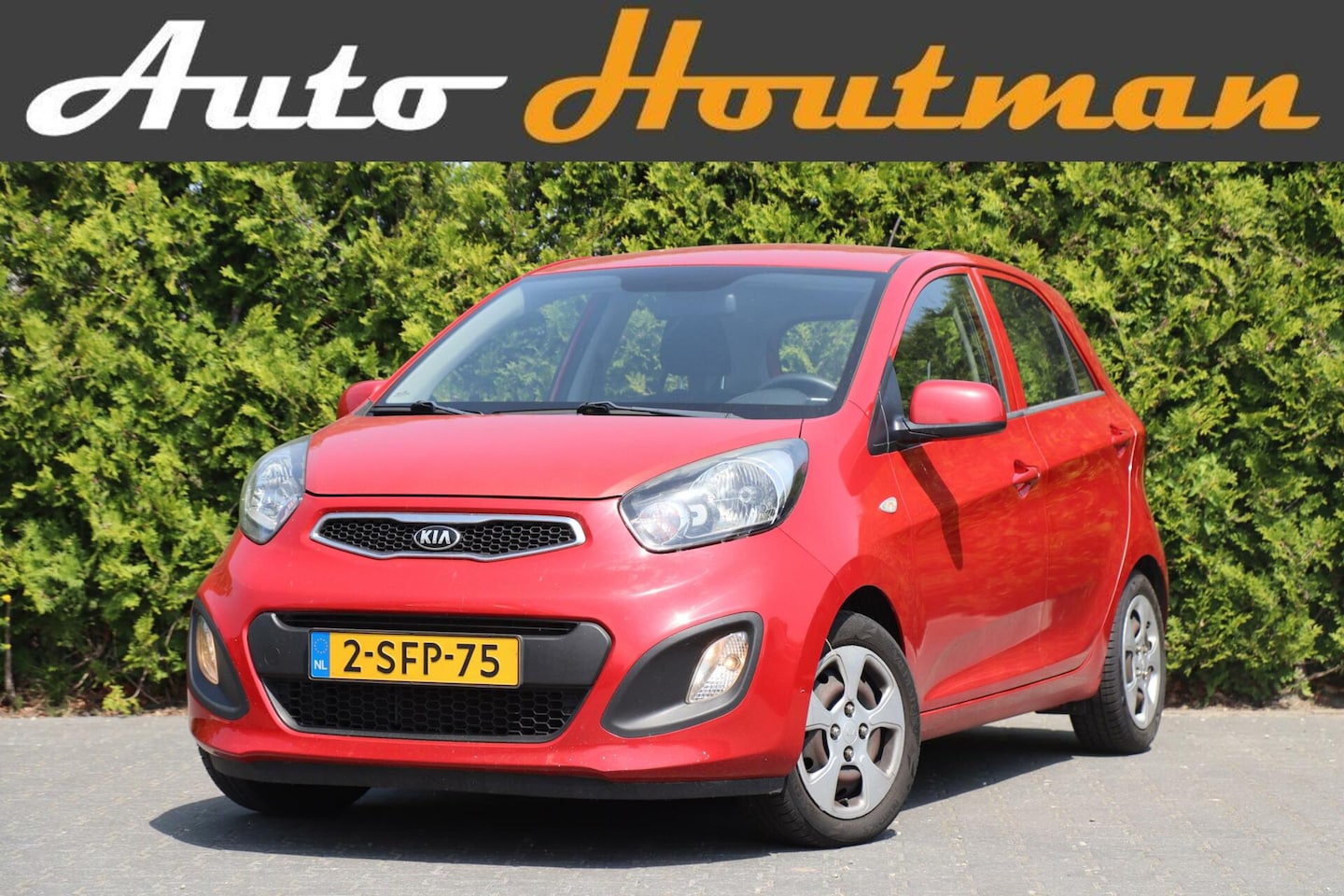 Kia Picanto - 1.2 CVVT ISG Comfort Pack Airco|Nav|Car-play|Dealer onderhouden|Wordt nog gepoetst! - AutoWereld.nl