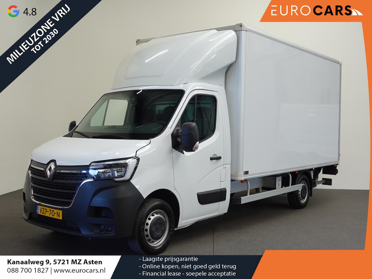 Renault Master - T35 2.3 dCi 145PK Energy Bakwagen Meubelbak Laadklep Zijdeur Airco Cruise control Navigati - AutoWereld.nl
