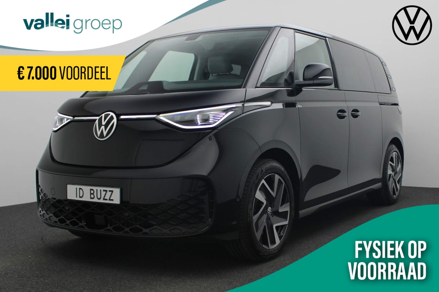 Volkswagen ID. Buzz - 204PK Pro Advantage | IQ Light | Trekhaak | Navi | Standkachel | Keyless | Verwarmbare voo - AutoWereld.nl